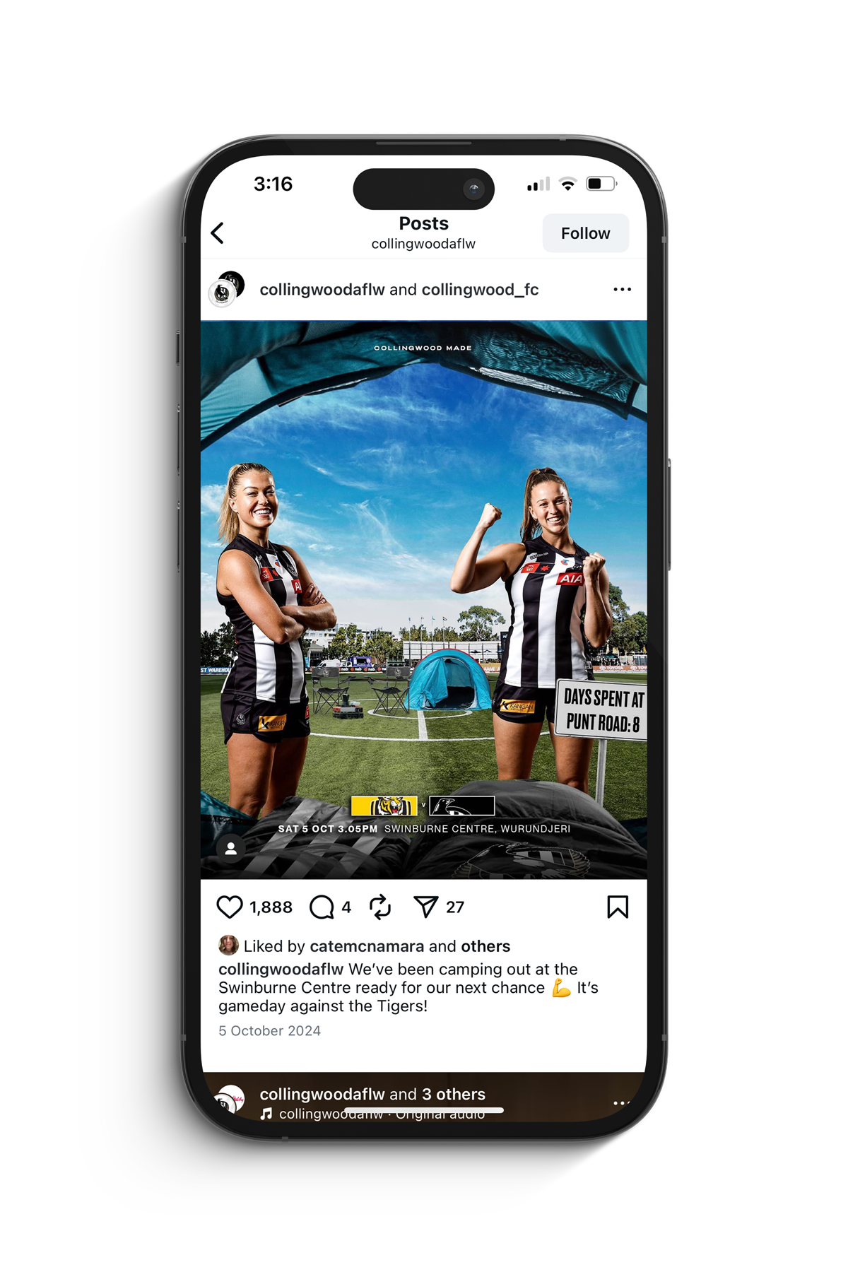 AFLW Game Day 2