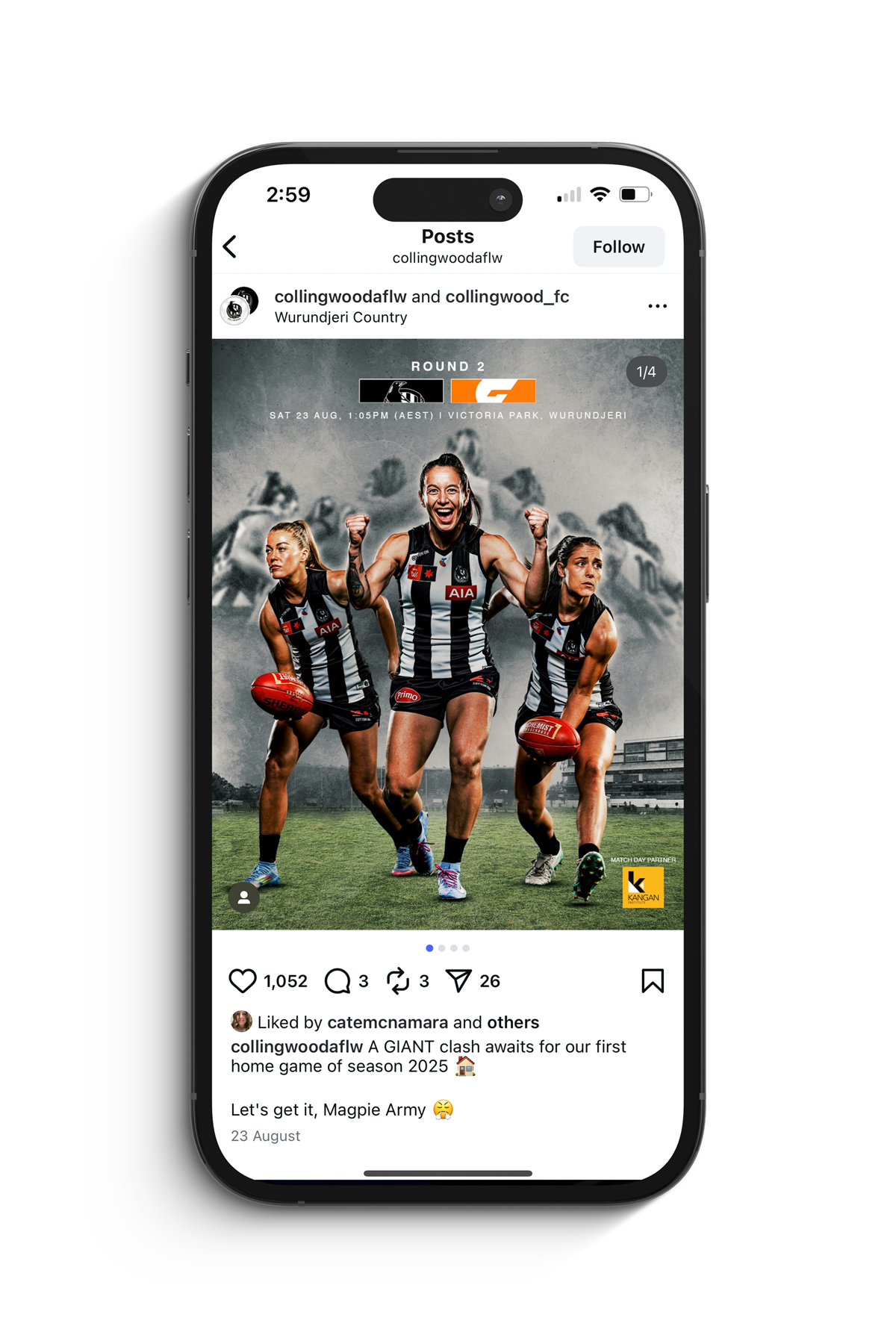AFLW Game Day 3