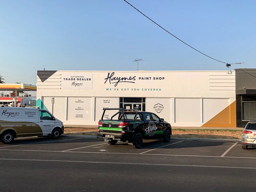 Haymes Paint Building Signage 5