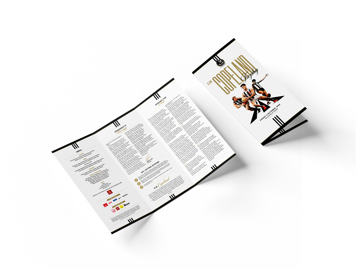 E.W Copeland Menu