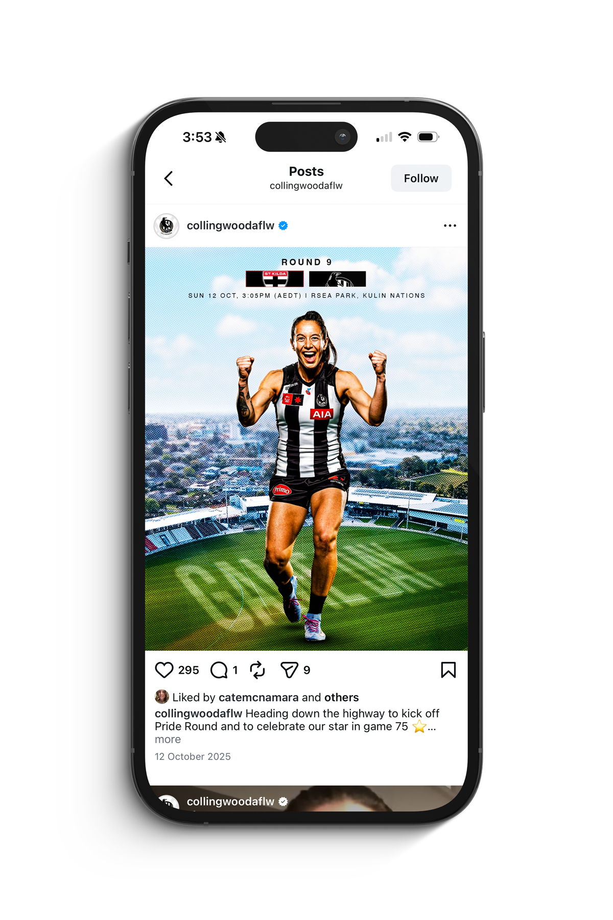AFLW Game Day 6