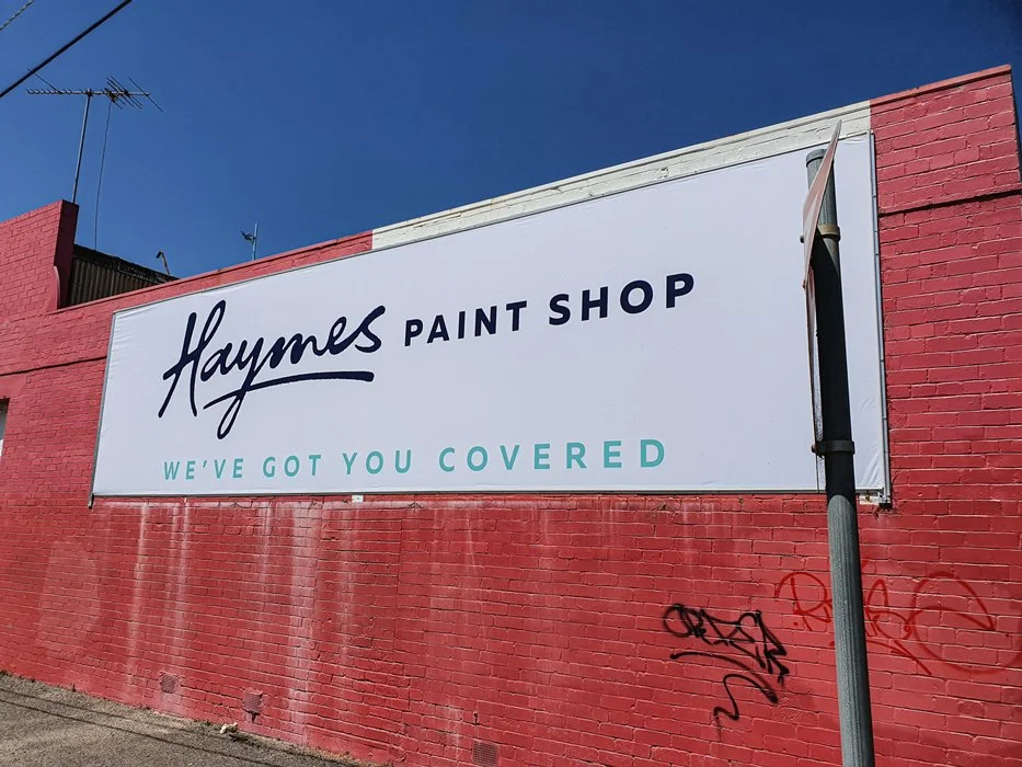 Haymes Paint Wall Sign