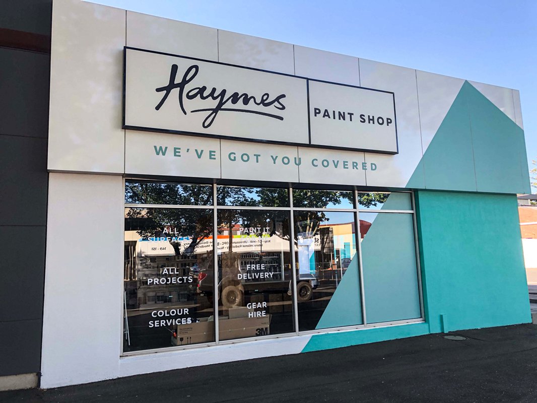 Haymes Paint Building Signage 10
