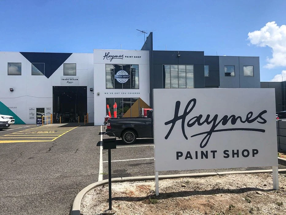 Haymes Paint Building Signage 11