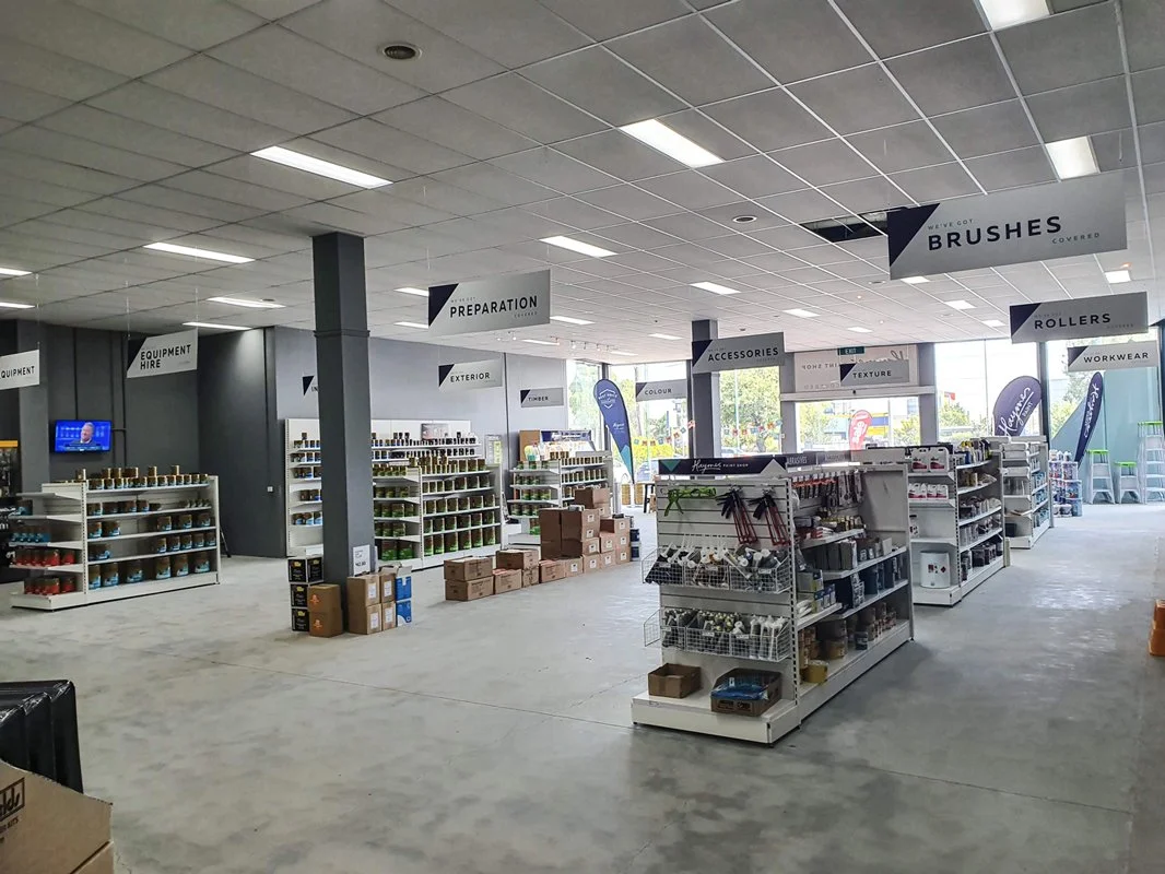 Haymes Paint Internal Signage