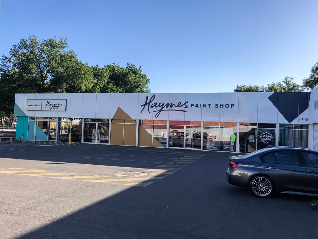 Haymes Paint Building Signage 9