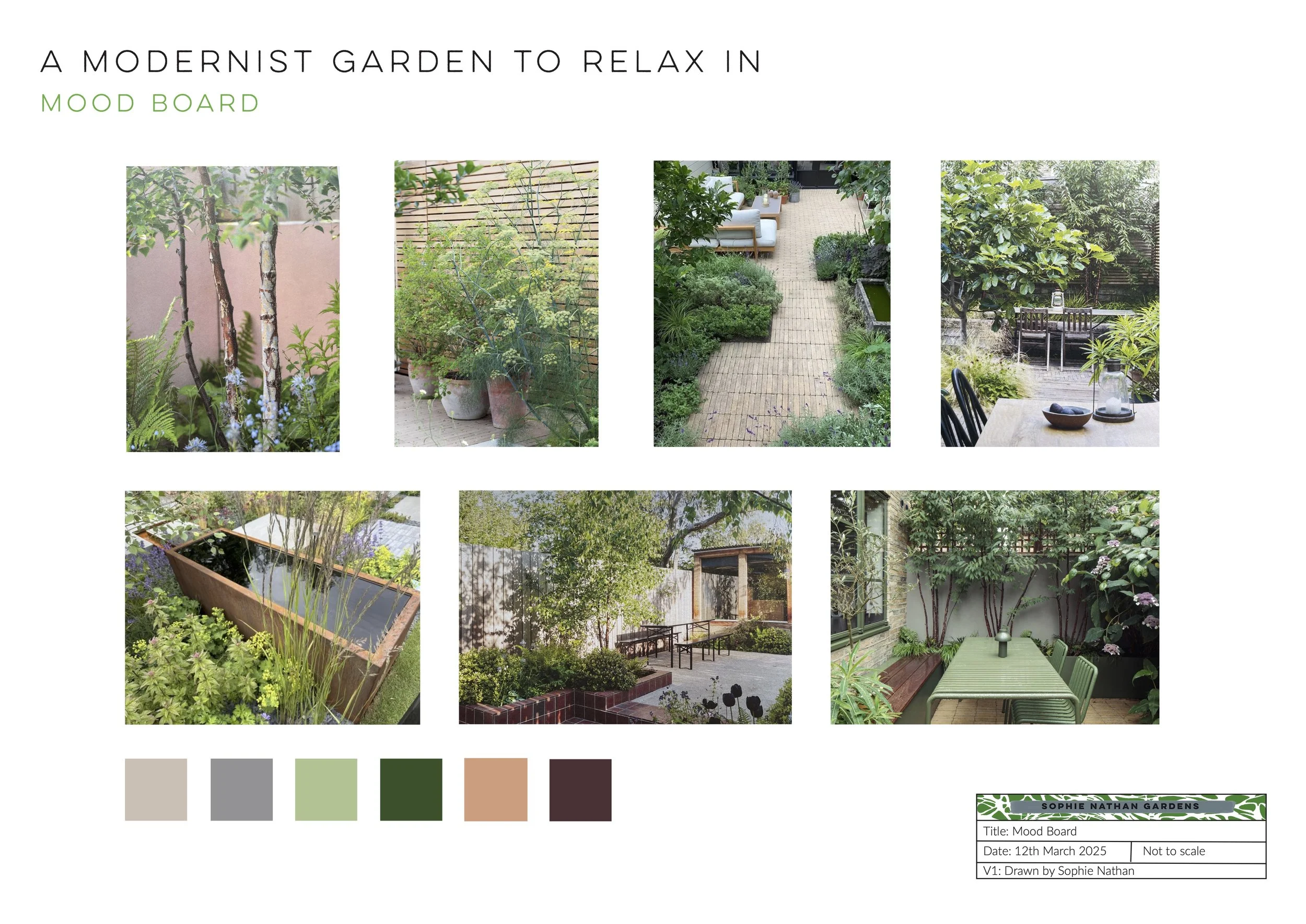 Hackney — A Modernist Garden to Relax In