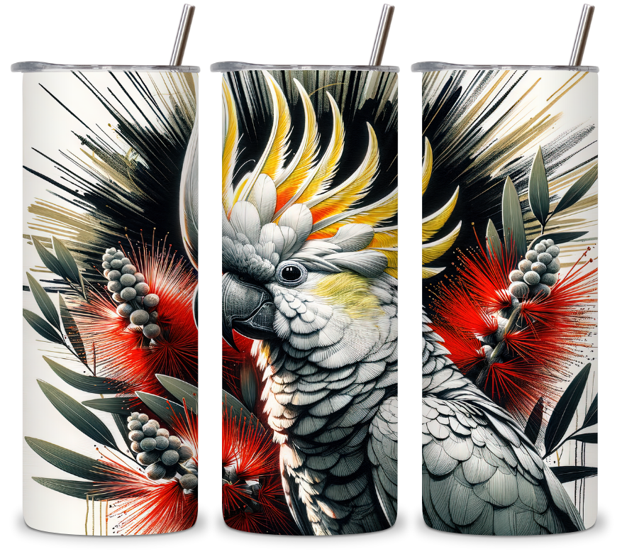 yellow cockatoo 20oz