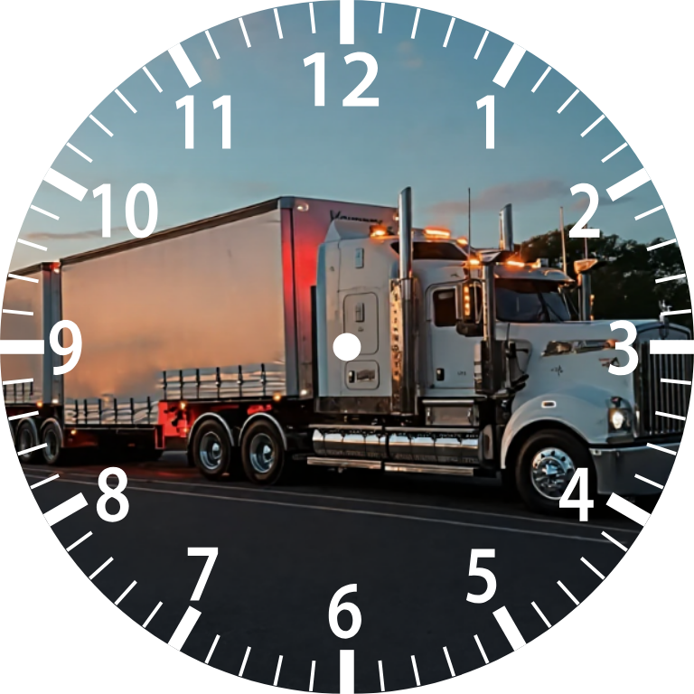 personalized 20cm round sublimation clocks