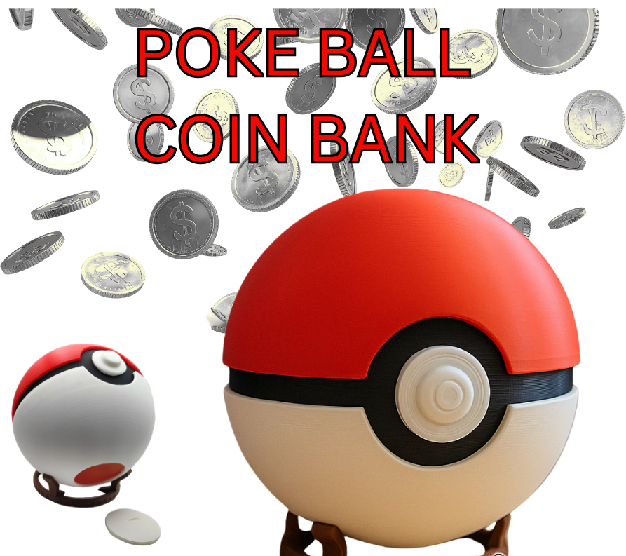 3D coin bank