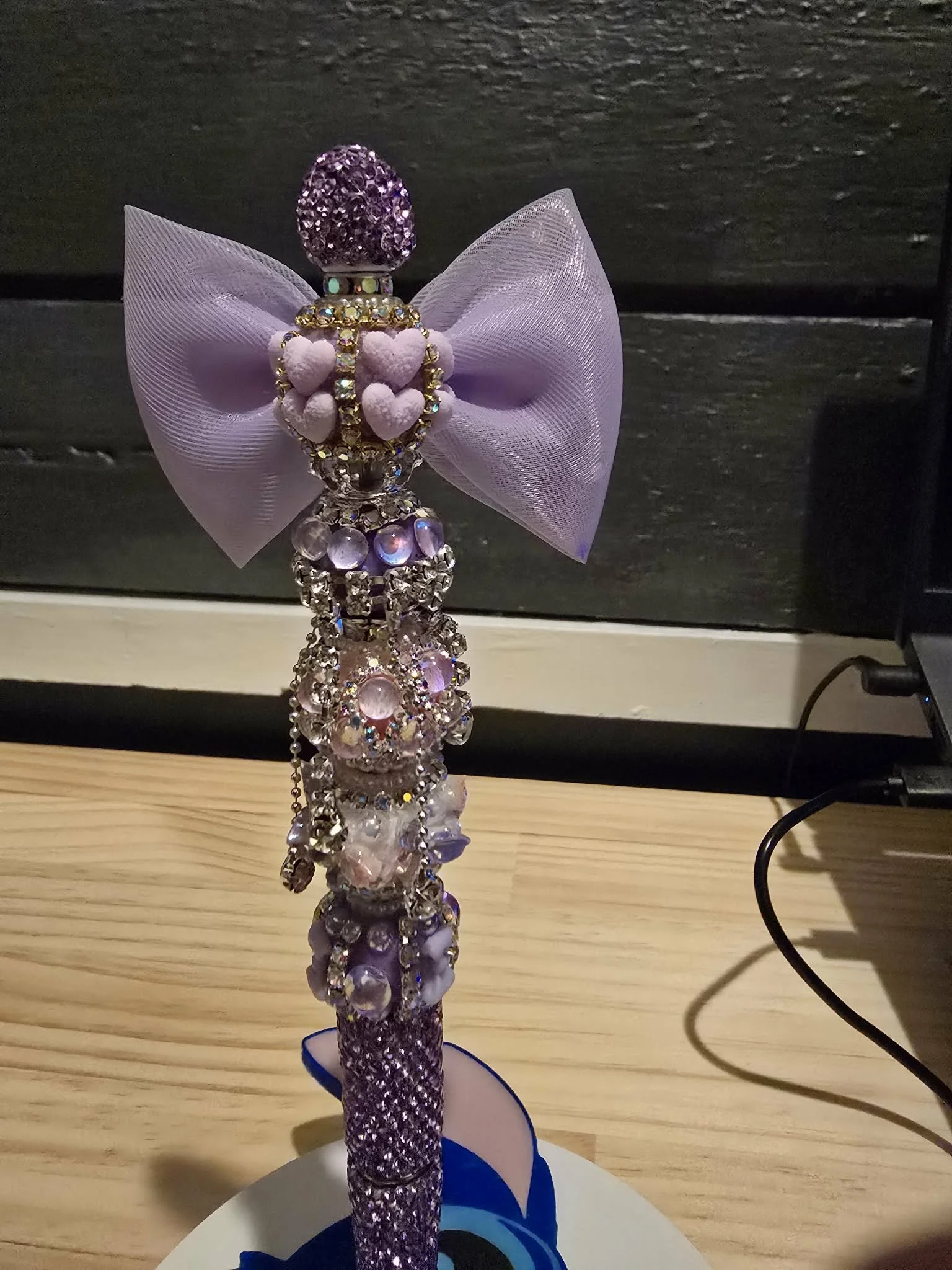 Purple extended pen