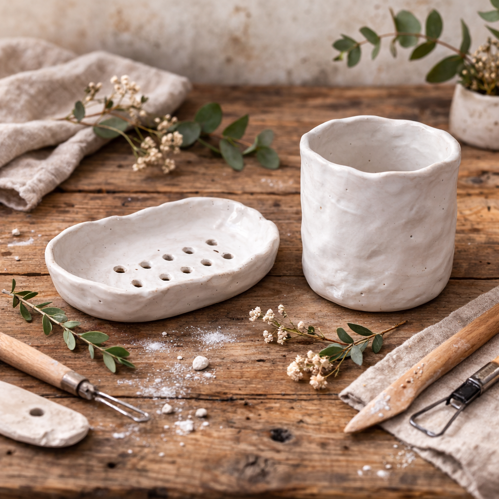 Bathroom Set Workshop: Soap Dish + Cup Holder 21st or 22nd March