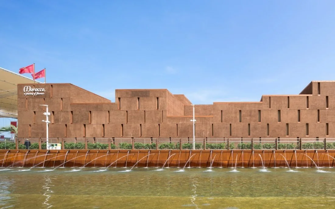 Look back on our 2015 Morocco Pavilion at the world expo in Milan. 

It represents a contemporary reinterpretation of traditional earthen structures.

Moroccan Pavilion - Expo Milan 2015
Surface area: 1 300 m&sup2;
Status: completed
📍Milan, Italy
📸