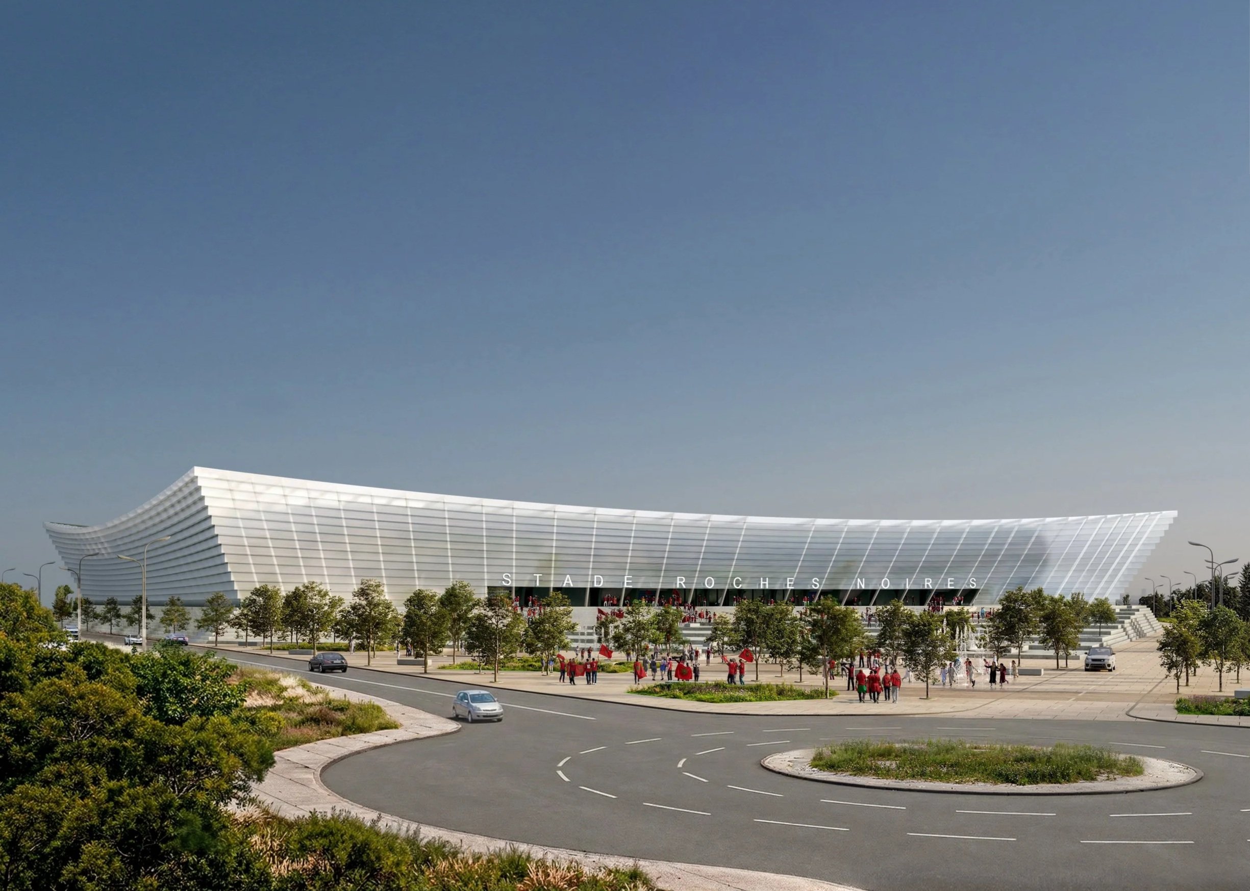 Discover our design for the Roches Noires Stadium competition !
