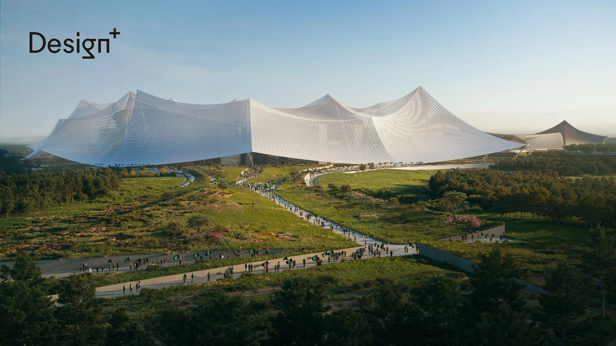 Design+.August2026 | The world's largest football stadium that will be available in 2030
