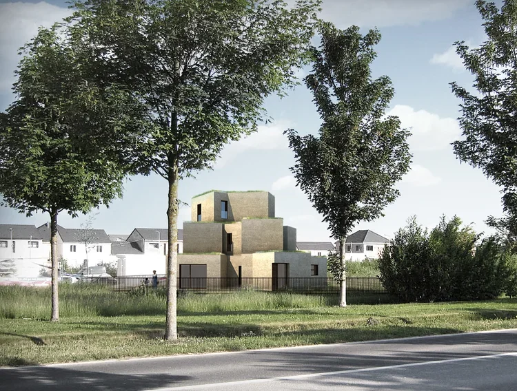 bldg
SEPT. 2018 | Façade prototypes have been delivered to the construction site of the MAISON AFRIQUE near Reims, France