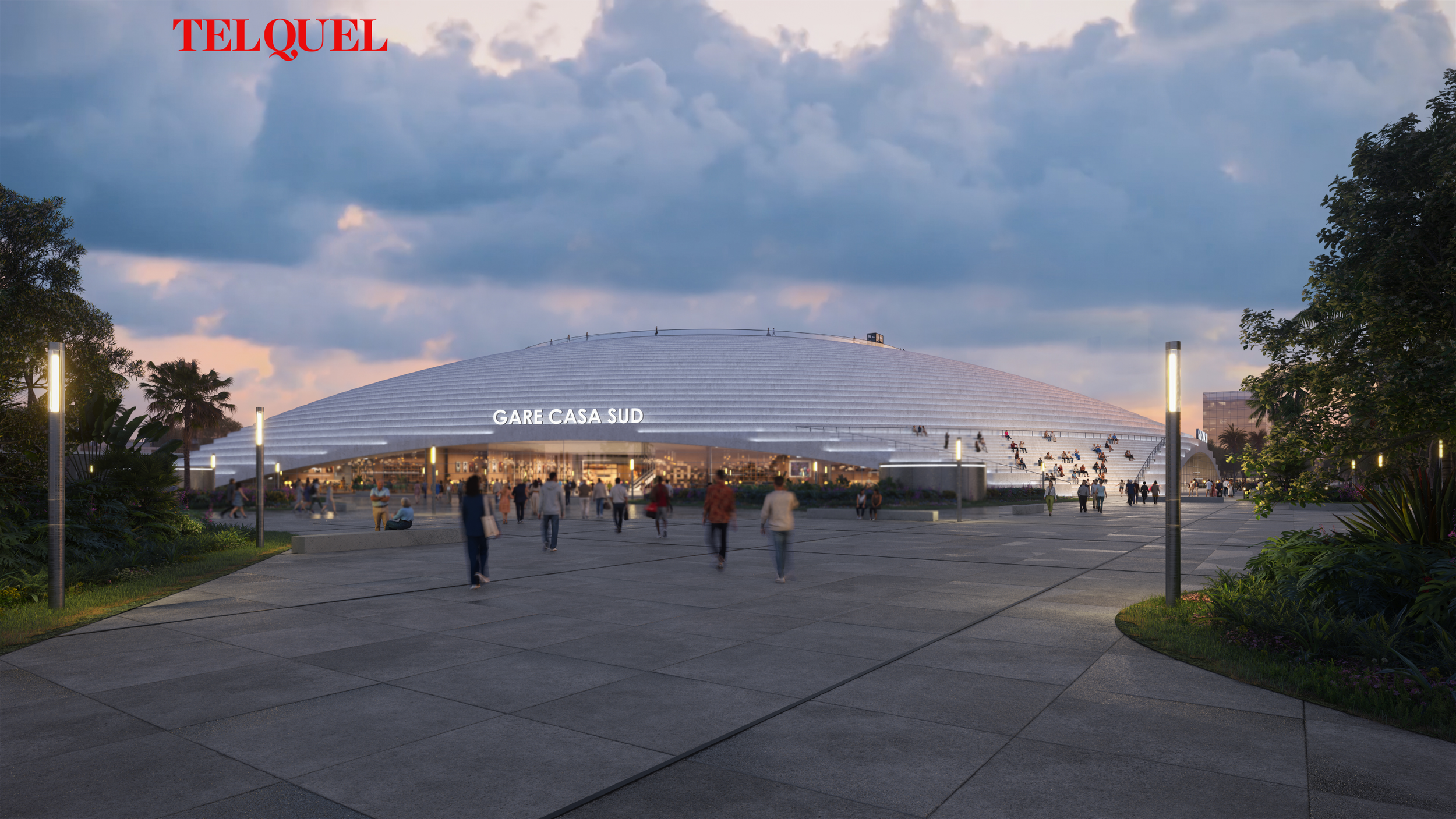 Telquel.2025 | Le cabinet de Tarik Oualalou concevra la nouvelle gare de Casa Sud