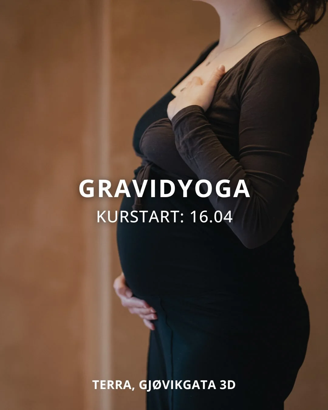 Velkommen til Gravidyoga hos Terra etter p&aring;ske 🌼

Gravidyoga er en helhetlig og trygg treningsform tilpasset gravide. Kurset er egnet for alle gravide fra uke 12 og frem til f&oslash;dselen, og det kreves ingen tidligere forkunnskaper i yoga.
