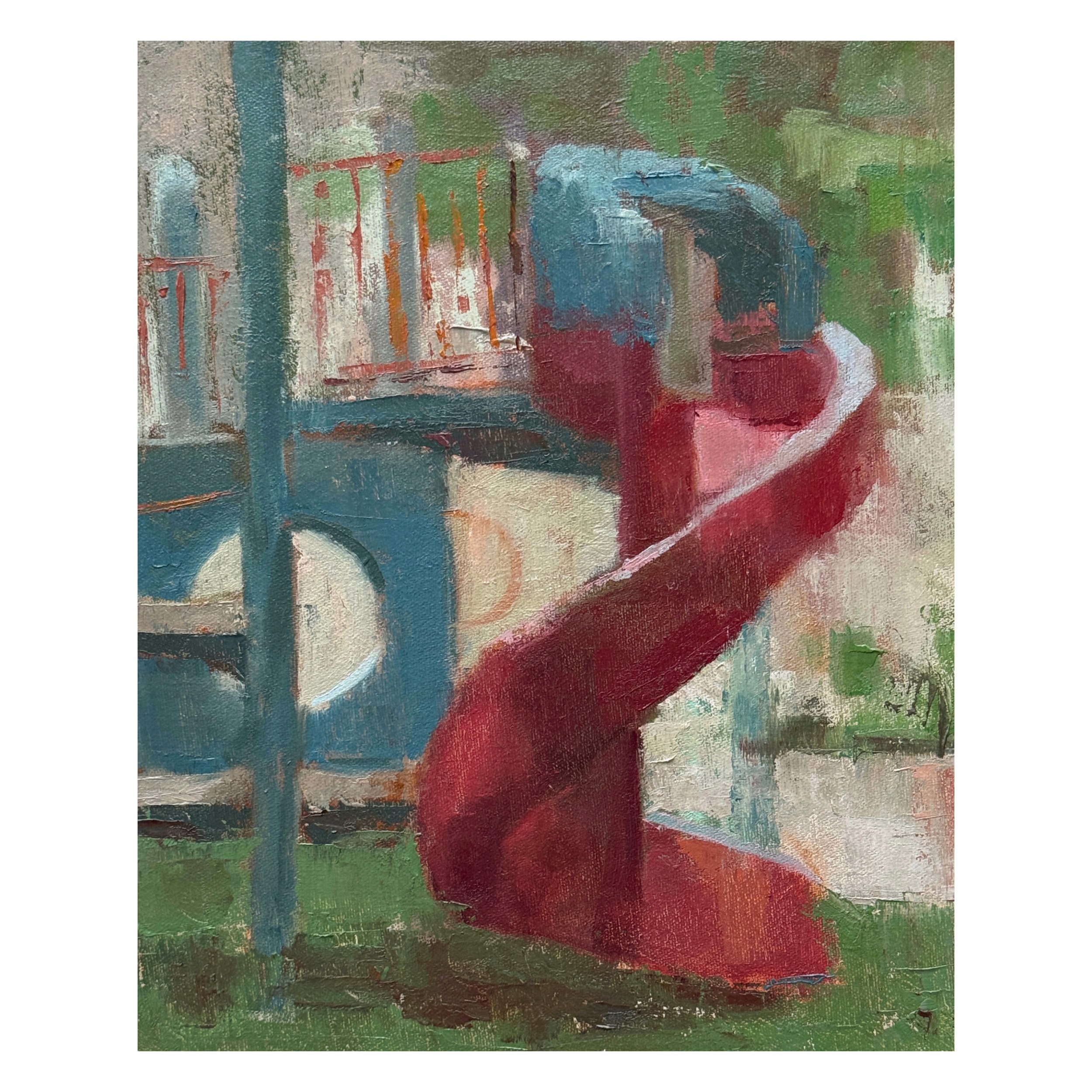  Slide  
🔴 SOLD 
10 x 8 in | Oil on Canvas | 2025