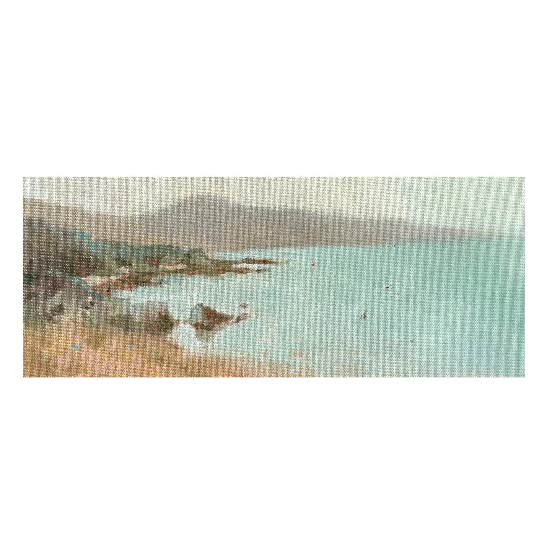  Bunnahabhain, Islay  
£180 
6 x 15 in | Oil on Canvas | 2025