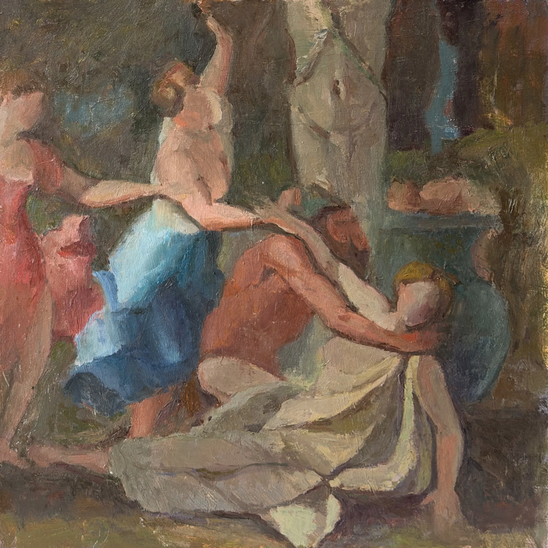  Poussin's line  
£350 
12 x 12 in | Oil on Board | 2026