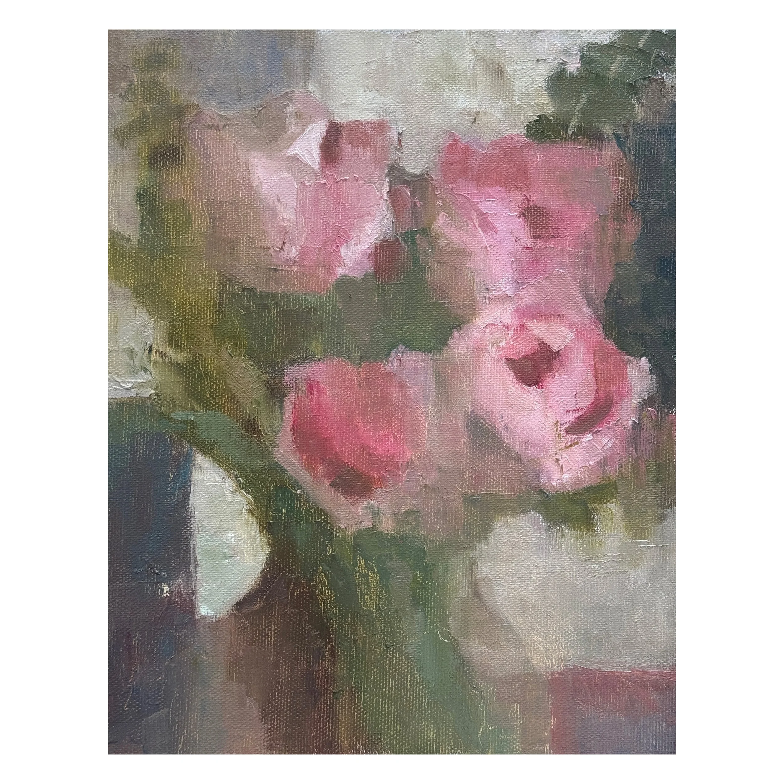  Roses, impression of   
Please enquire  
10 x 8 in | Oil on Canvas | 2025