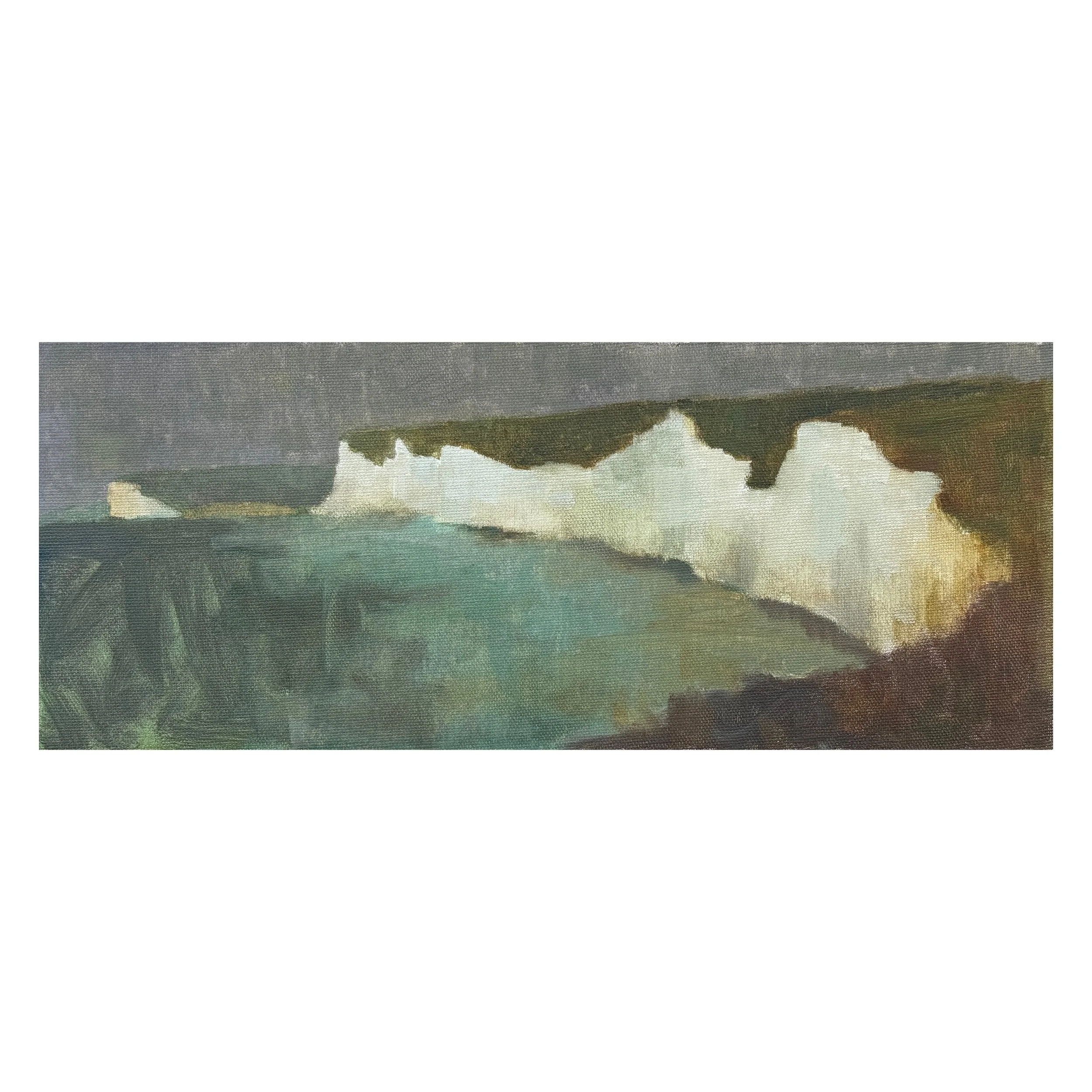  Seven Sisters  
Please Enquire  
6 x15 in | Oil on Canvas | 2025