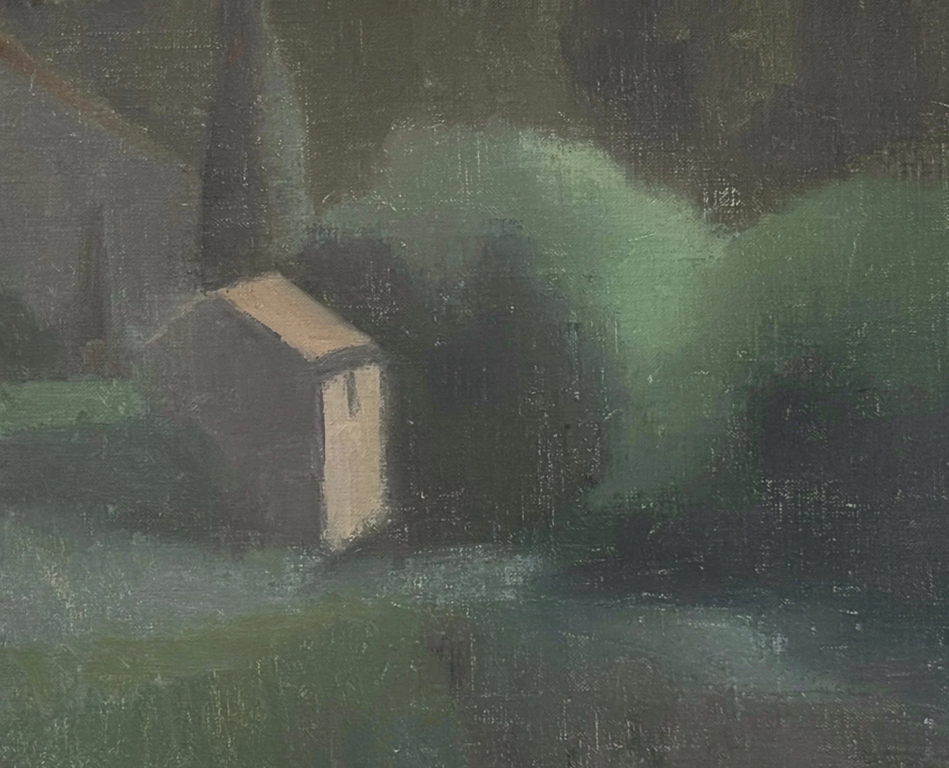  A Provence House  
£450 
8 x 10 in | Oil on Linen | 2026