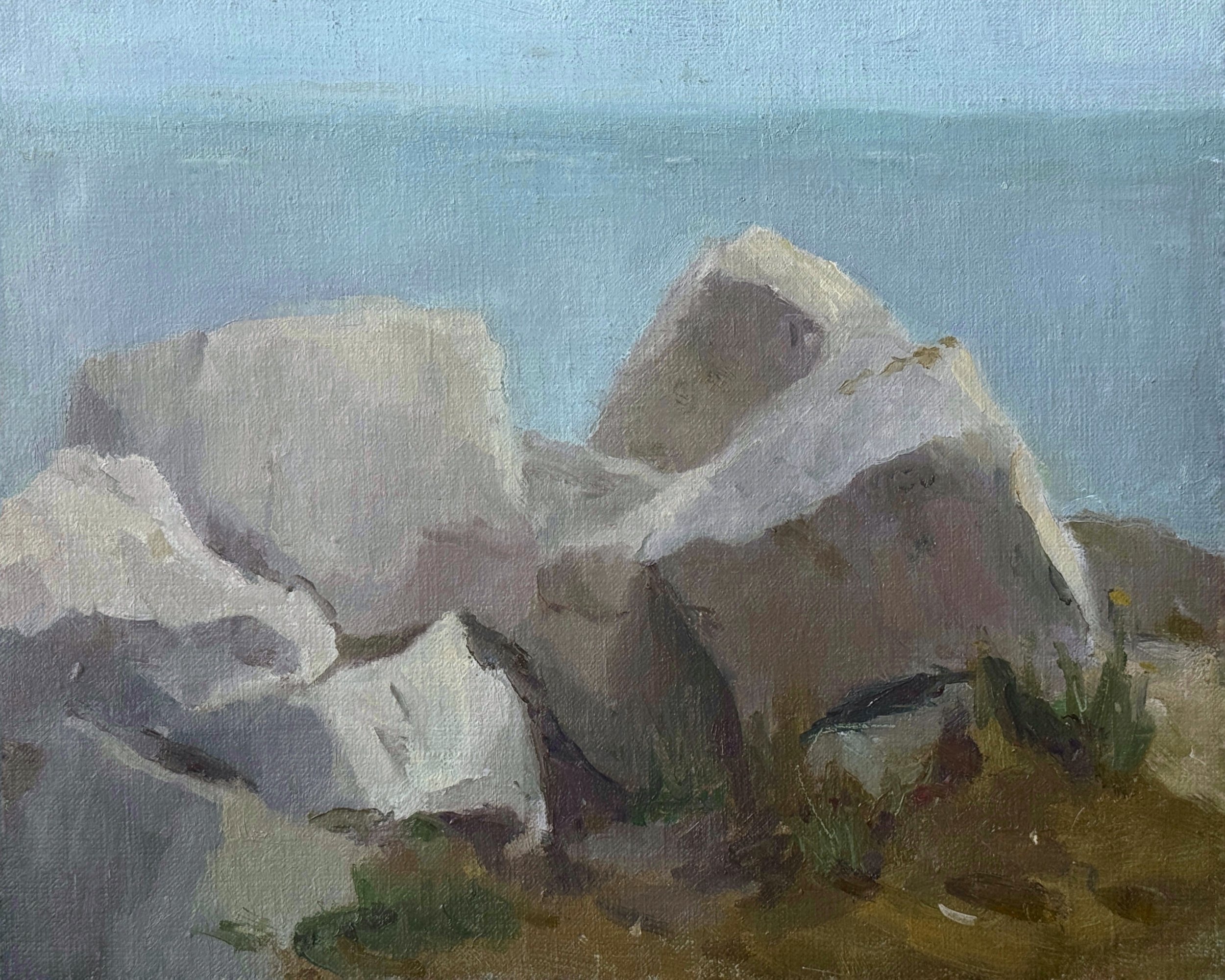  White Rocks  
£480 
10 x 8 in | Oil on Linen | 2026