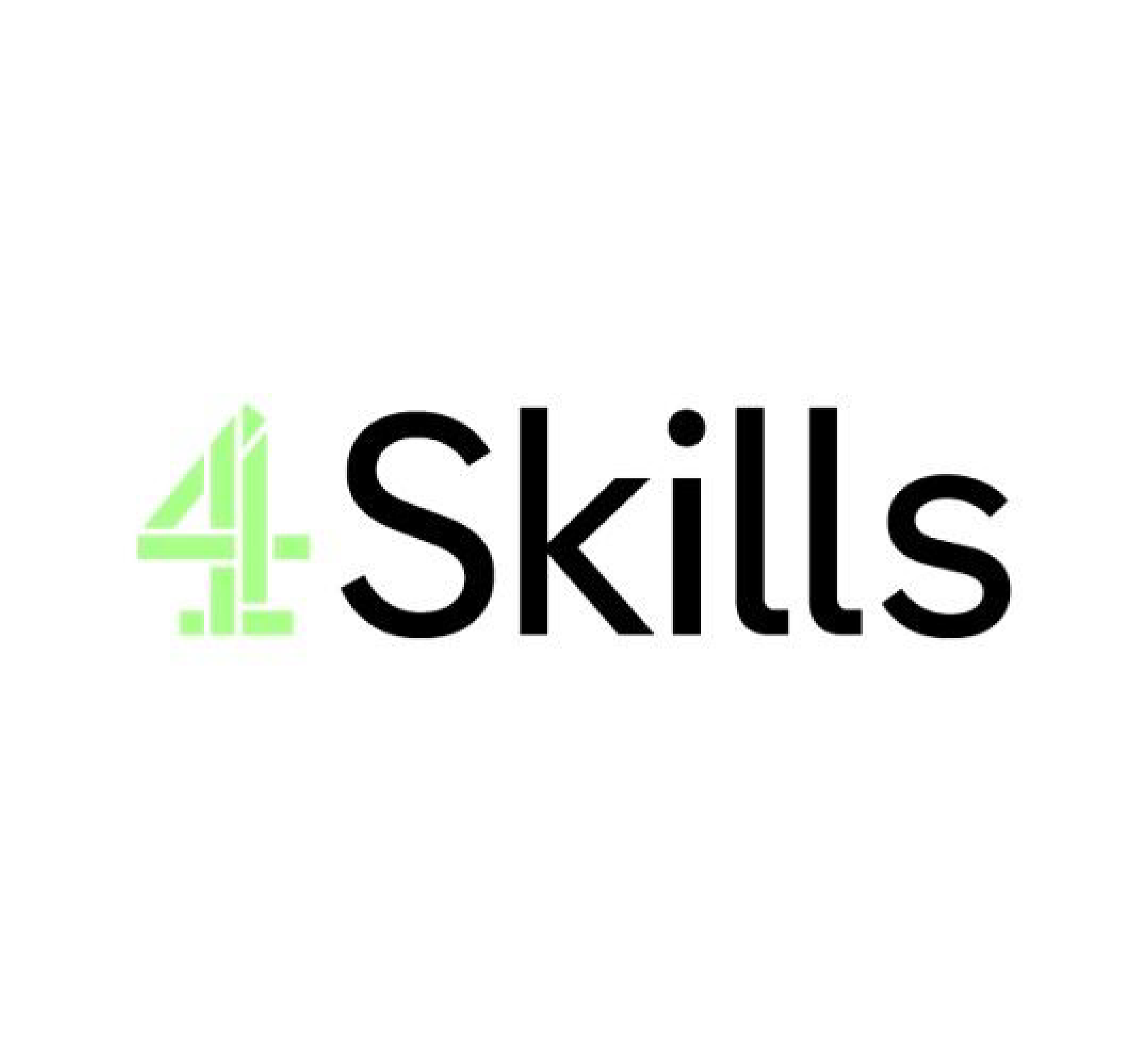 Number four with the word Skills underneath