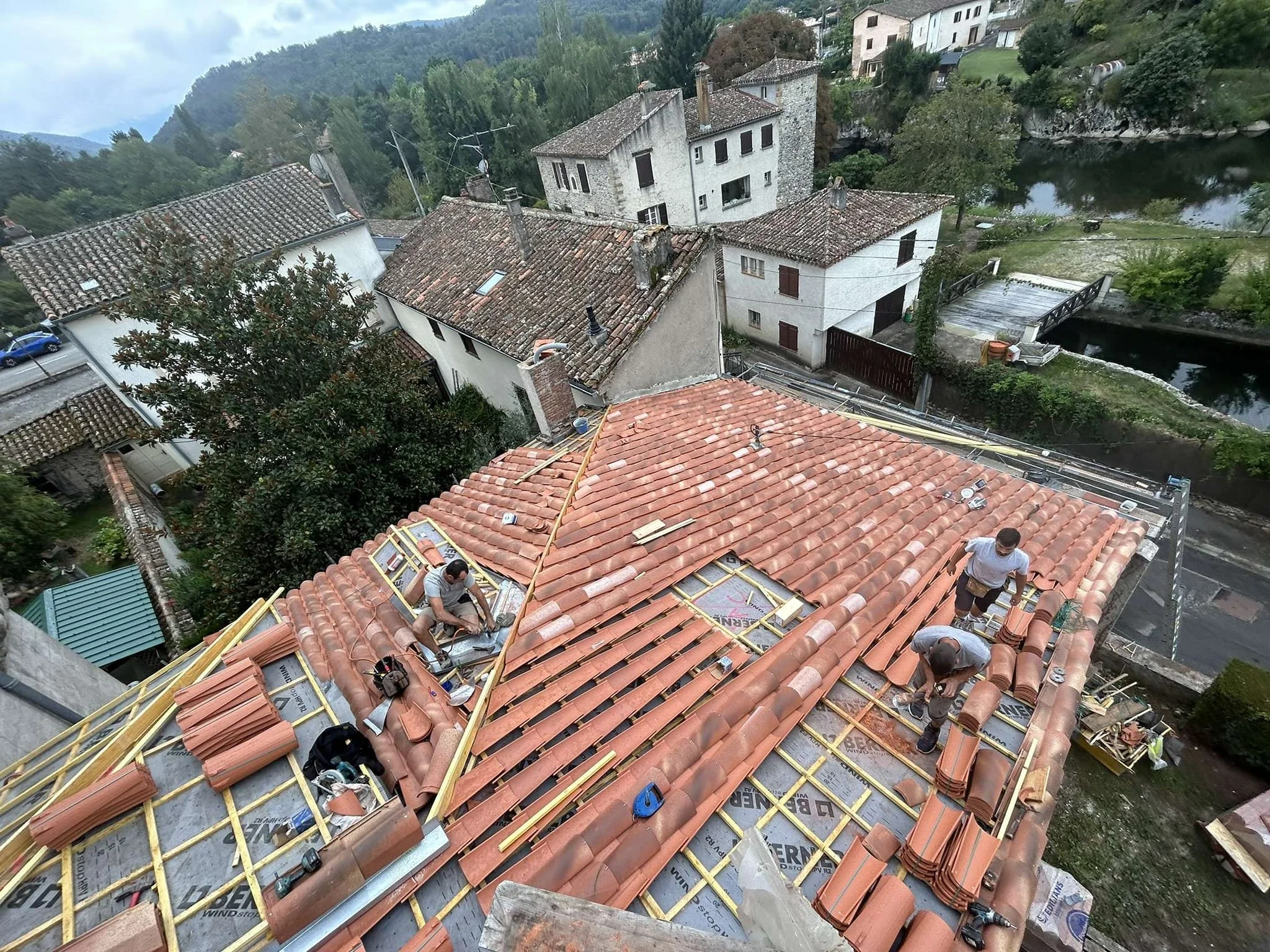 Refection de toiture SARL Batileze 09130 Le Fossat