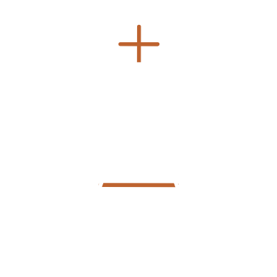 A white and orange chess king piece with a cross on top, set against a black background. Implies strategy and strategic thinking.