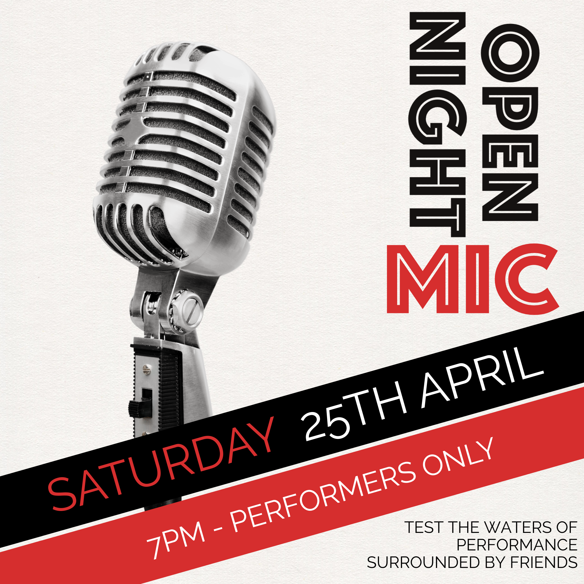 EVENT - OPEN MIC NIGHT 