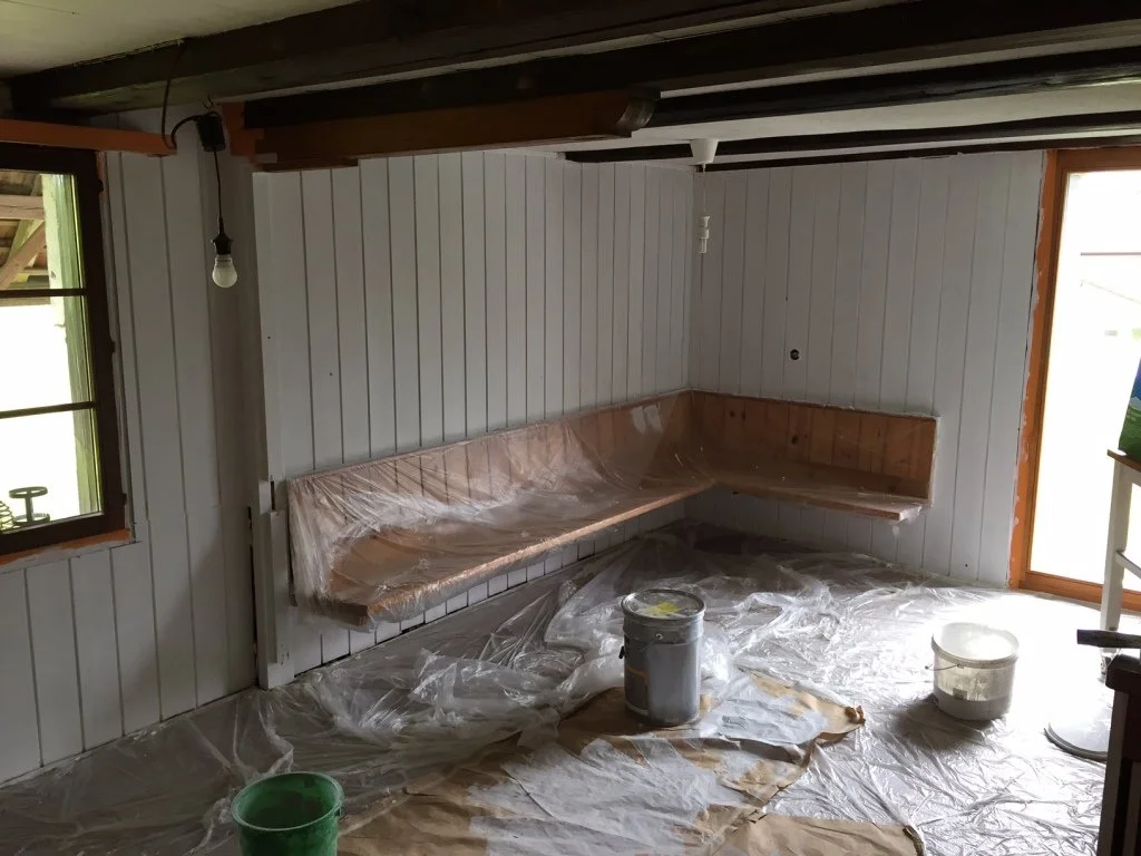 Das Bauernhaus kriegt einen neuen Anstrich