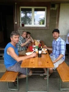 Unser Schreiner fand Zeit auf ein Bier