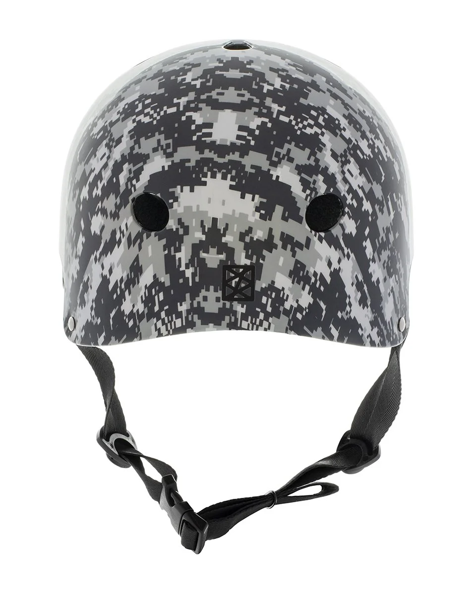 SL159 Slamm Logo Helmet Grey Camo Rear.jpg