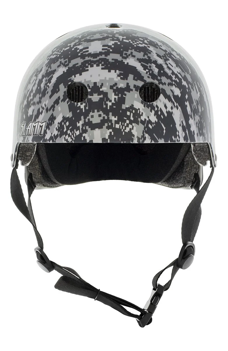 SL159 Slamm Logo Helmet Grey Camo Front.jpg