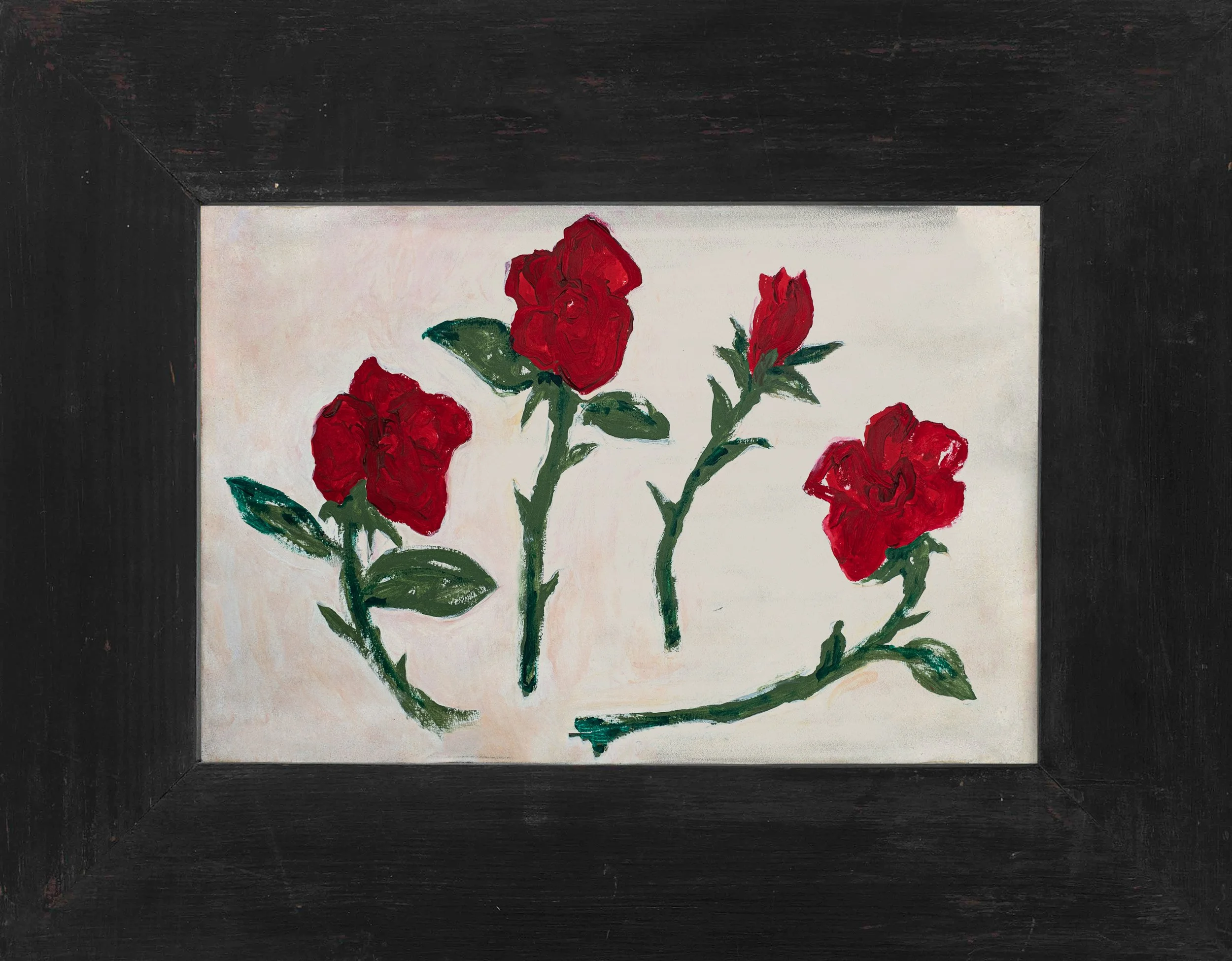 ROMANCE - Gouache Painting on Paper 29 x 42 cm