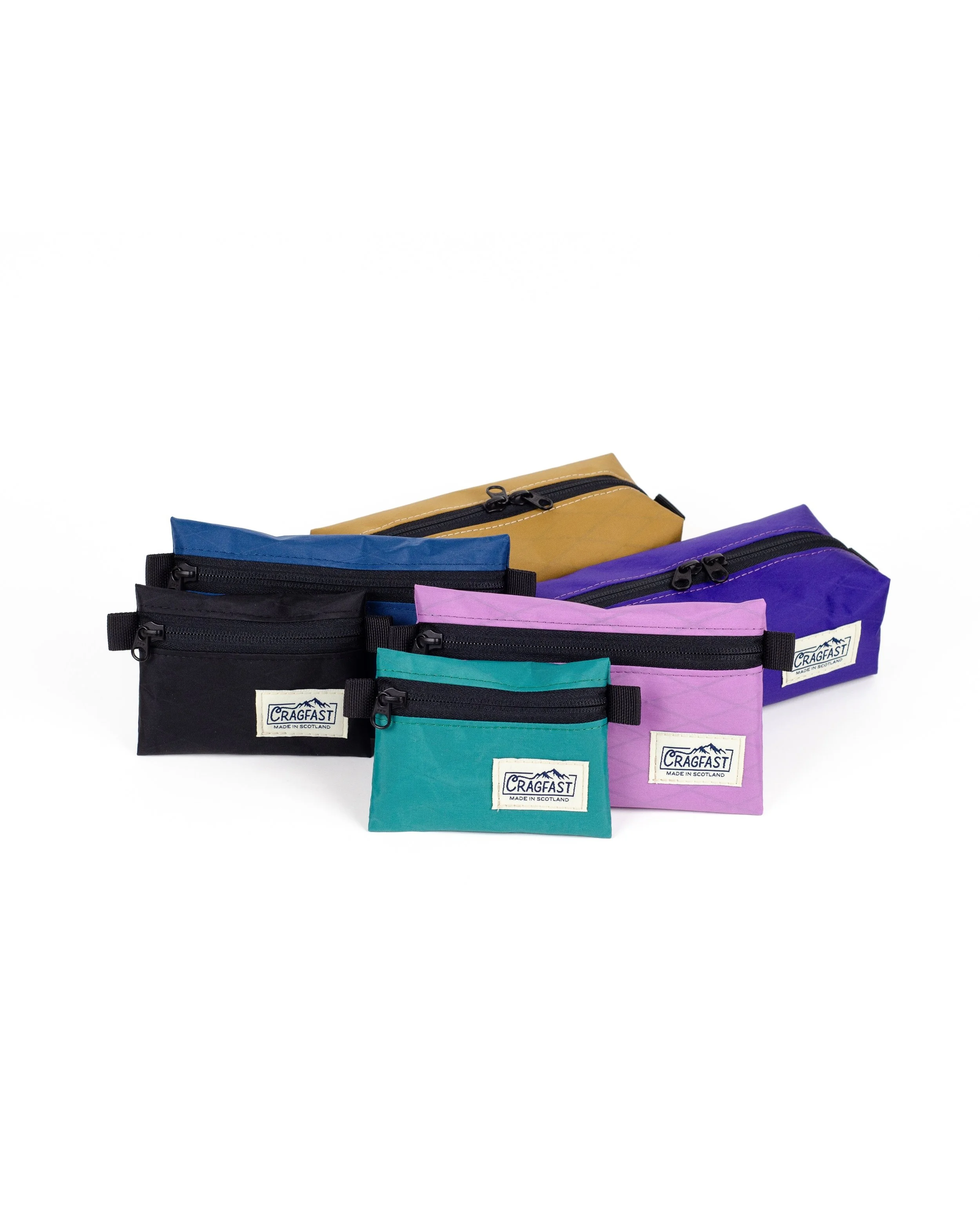 Etsy restock! 

Zip pouches and wash bags now available in a range of new colours made with X-Pac VX21.

Link in bio!

#cragfastgear #madeinscotland #ultralightgear