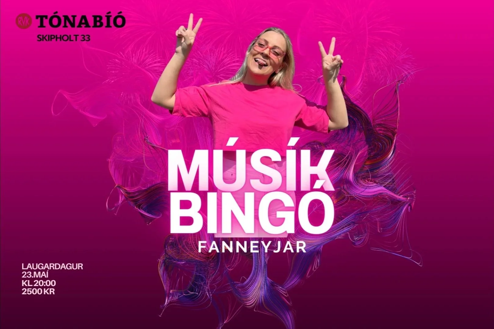 Músíkbingó Fanneyjar
