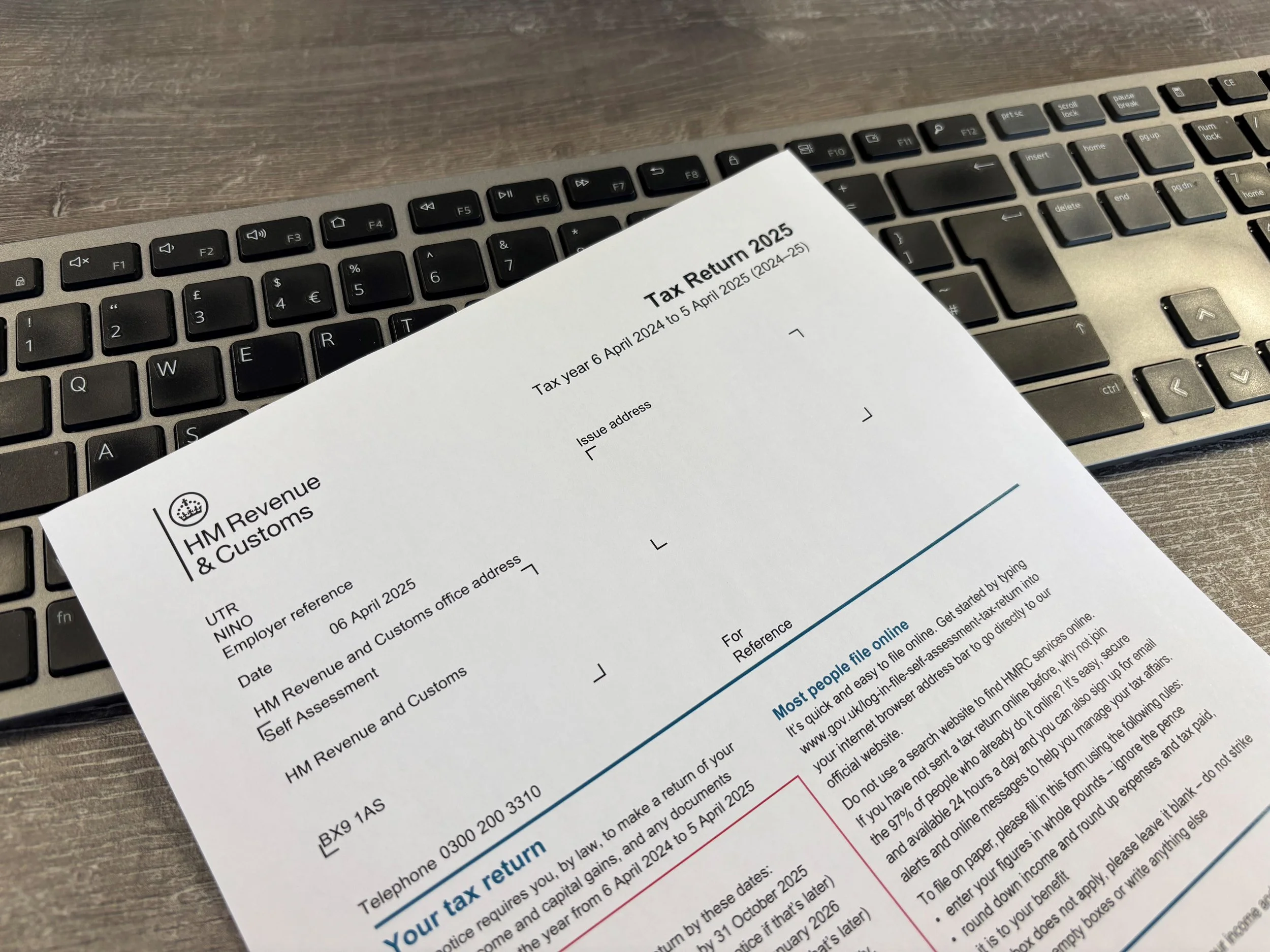 Who needs to file a self-assessment tax return