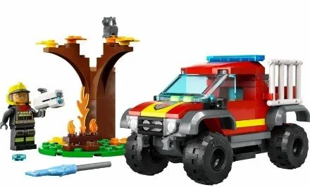 BRIX 0041
Fire 4x4 Truck
Ages: 5+
Pcs: 92
Build: 20+ Mins