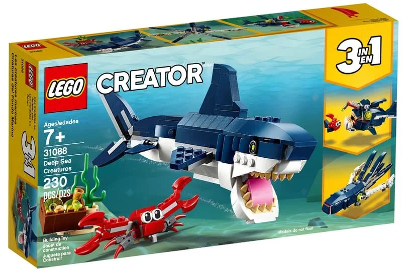 BRIX 0126
Deep Sea Creatures
Ages: 7+
Pieces: 230
Build Time: 60 Mins+
