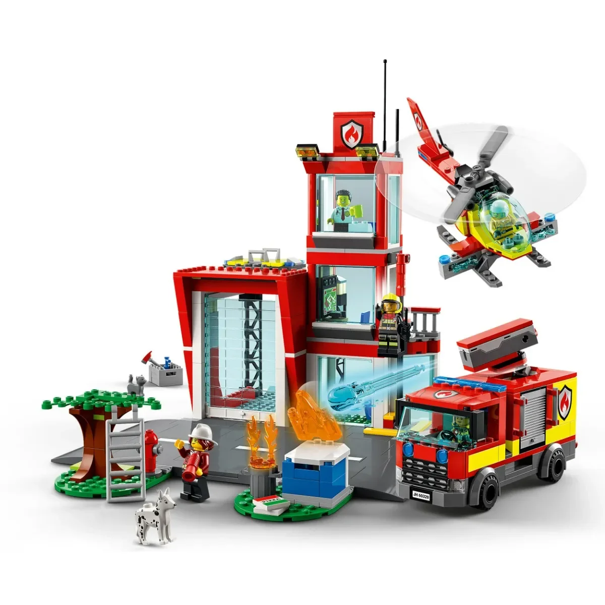 BRIX 0023 
CITY Fire Station
Ages: 6+
Pcs: 540
Build: 2-3 Hours 