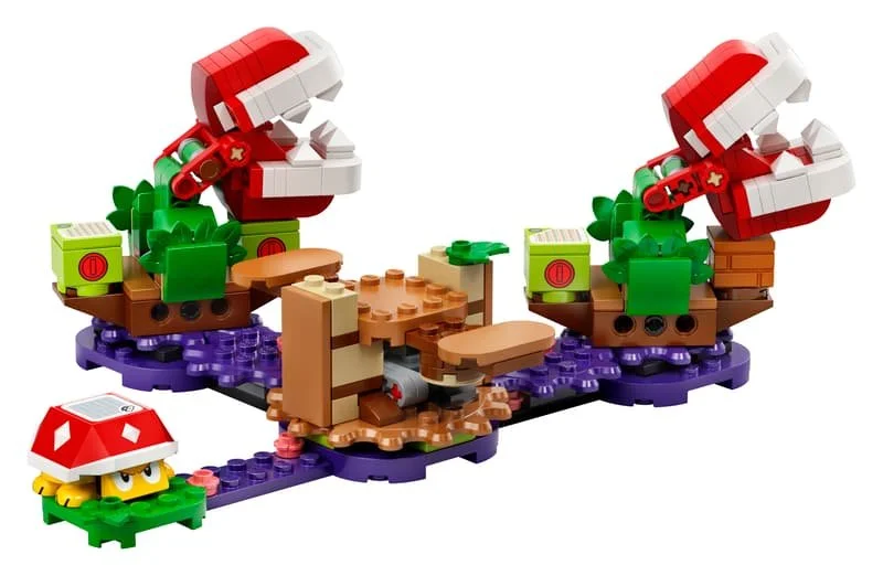 BRIX 0056
SuperMario - Expansion Set
Piranha Plant Puzzling Challenge
* Only Compatible with Starter Course
Ages: 7+
Pieces: 267
Build Time: 60 Mins+