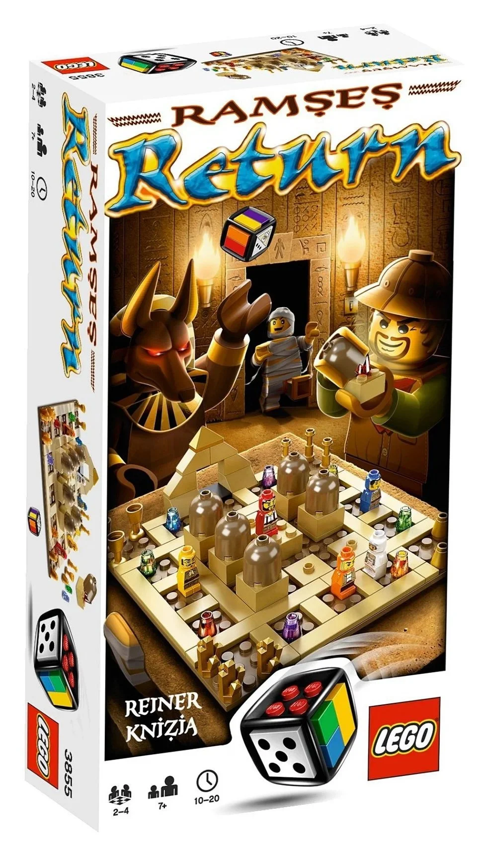 BRIX 0087
3855 - Ramses Return
2-4 Players
Ages 7+
Game Time: 10-20 Mins