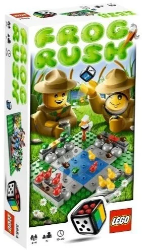 BRIX 0074
3854 -  Frog Rush
2-4 Players
Ages 7+
Game Time: 10-20 Mins