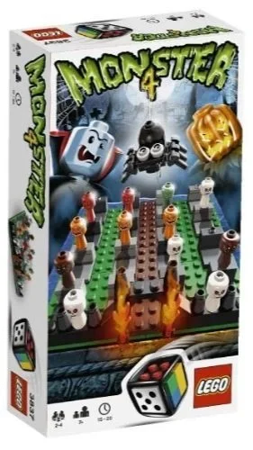 BRIX 0081
3837 - Monster 4
2-4 Players
Ages 7+
Game Time: 15-20 Mins