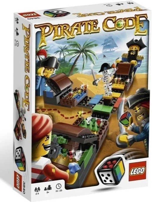 BRIX 0083
3840 - Pirate Code
2-4 Players
Ages 8+
Game Time: 15-25 Mins