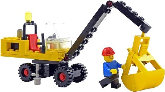 BRIX 0010 
Pneumatic Crane/Excavator
Ages: 6+
Pcs: 60 
Build: 30 Mins